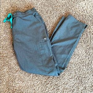 Figs Grey Scrub Pants